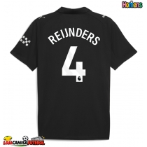 Camisa de Futebol Manchester City Tijjani Reijnders #4 Equipamento Secundário 2025-26 Manga Curta